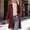 Wine, variant on Gamivast Long Cardigan Sweaters for Women Open Front Ribbed Knit Duster Coat with Side Slits Long Sleeve Casual Lightweight Fall Outerwear Elegant Tops for Women