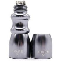 Fullgaden Upgraded Version 3 in 1 Snooker Billard Pool Cue Tip Tool, Repair Stick Accessories Scuffer/Shaper/Aerator, Gray