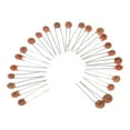 thumbnail image 2 of 960pcs Ceramic Capacitor Assorted Kit 2pF-0.1uF 24 Values * 40pcs DIP Ceramic Chip Capacitors Set with Transparent Plastic Box, 2 of 8