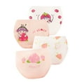 thumbnail image 2 of Baby Girls Cute Cartoon Panties Briefs Girls Breathable Comfortable Panties Teen Kids Boyshorts Underwear, 4 Pack, 2-14 Years, 2 of 3