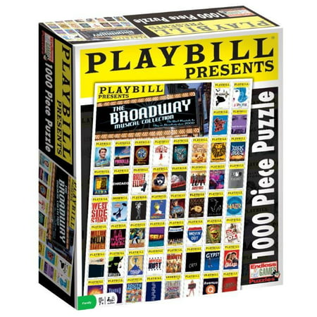 Playbill Broadway Cover 1,000pc. Puzzle (Best Lateral Thinking Puzzles)