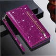 thumbnail image 3 of Case for FOXDOCK Google Pixel 6 Glitter Zipper Wallet Case with Short Hand Strap, 3 of 4