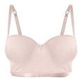 thumbnail image 1 of Brasier Hanes para Mujer, Balconette de Algodón Rosa Malva Talla 36B, 1 of 4