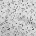 thumbnail image 1 of oneOone Polyester Spandex Gray Fabric Florals Fabric For Sewing Printed Craft Fabric By The Yard 56 Inch Wide, 1 of 4