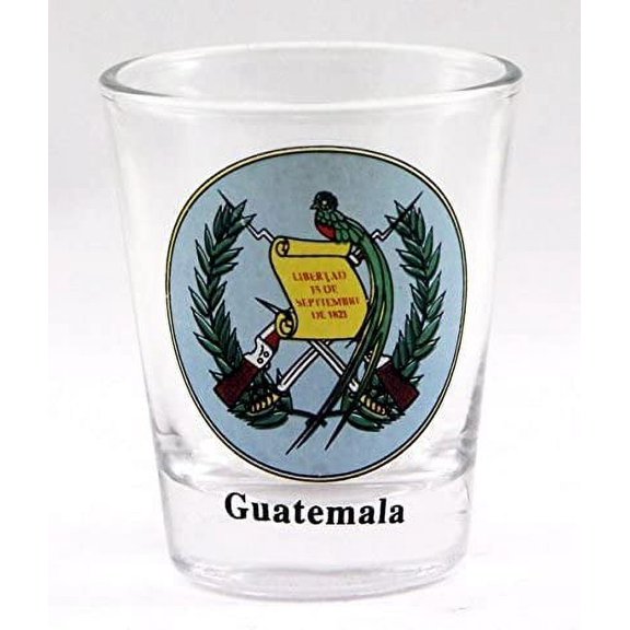 Guatemala Coat Of Arms Shot Glass