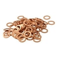 thumbnail image 2 of Metric Copper Washers Set Of 100 Pcs Great For Electrical Connections Repairs 12X18X1.5Mm, 2 of 9