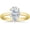Pear, variant on 1 to 5 Carat 14K Yellow Gold Lab Grown Solitaire IGI Certified Diamond Engagement Ring (H-I Color VS2-SI1 Clarity) Round Shape 2 Carat Size-5
