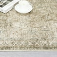 thumbnail image 6 of YUSAZENS 2'x6' Washable Area Rug, Vintage Distressed Non-Slip Carpet, Low-Pile Soft Large Throw Rug, Indoor Accent Rug for Living Room, Bedroom, Dining Room, Office, Farmhouse, Olive, 6 of 7