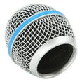 thumbnail image 1 of Microphone Ball Head Mesh Grill, Inner Foam Filter Blowout  Microphone Head Replacement  For Repair For Beta58A, 1 of 8