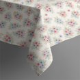 thumbnail image 5 of Pioneer Flower Floral Print Pattern Square Tablecloth, Waterproof Wipeable Spillproof Washable Table Cover for Home Kitchen Party and Daily Decor 42"x42", 5 of 6