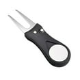 thumbnail image 5 of sunsanly Golf Divot Tool Foldable Divot Repair Tool with Magnetic Sturdy Stainless Steel Pop-up Golf Ball Marker Pitchfork for Golfers, 5 of 8
