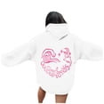 thumbnail image 1 of SHIXIAOO Chandail à Capuche Décontracté pour Femmes avec Imprimé, Chandail Doux et Confortable pour Usage Quotidien Automne Hiver, Chandails en Molleton pour Femmes, Chandails en Molleton à Capuche pour Femmes, Veste de Nuit, 1 of 7
