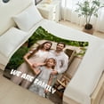thumbnail image 5 of JML USA Customizable Flannel Blanket, Personalized Photo & Text Throw, Available in Multiple Sizes, Lightweight & Wrinkle-Resistant, Fast Shipping, 5 of 7