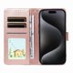 thumbnail image 2 of Funda Cartera GANGXUN con Diseño de Perrito en Relieve para iPhone 14 Pro , Protección 360° con Ranuras y Correa Desmontable, 2 of 6