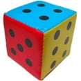 thumbnail image 1 of SURJDE 20/12cm Colorful Super Large Dice Six Sided Sponge Party Game Props Teaching Aid, 1 of 5