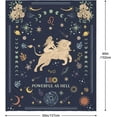 thumbnail image 5 of Leo Zodiac Gifts, Leo Gifts for Women, Leo Gifts Blanket 50"x60", Leo Birthday Gifts, Gifts for Leo Women, Astrology Gifts for Women, Constellation Horoscope Sign Gift Ideas for Wife Daughter, 5 of 6