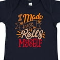 thumbnail image 4 of Inktastic Thanksgiving I Made These Rolls Myself with Banner Boys or Girls Baby Bodysuit, 4 of 5