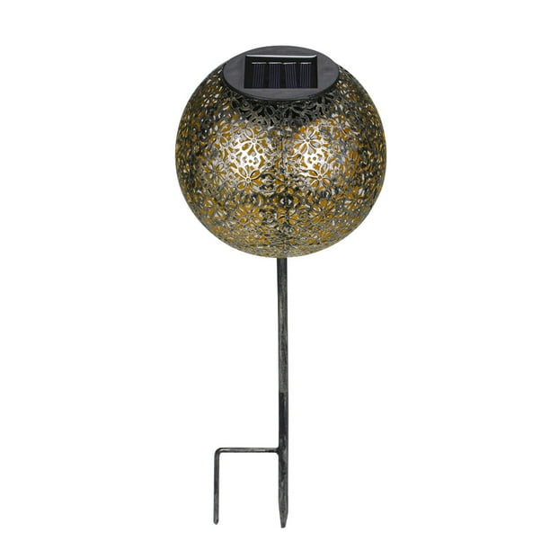 Garden Solar Light Globe Stake Lawn Lamp IP44 Waterresistant Outdoor