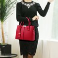 thumbnail image 3 of Bolso de mano para mujer, elegante, informal, con asa superior, bolso cruzado, 3 of 3