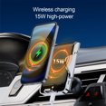 thumbnail image 4 of CxhicLuv 15W Car Wireless Charger, Vehicle Phone Charger 8.5×4.3×2.8 Inch Smart Sensing, Fast Charging, 360° Rotatable – Suitable for Cars, SUVs Phone Users, Commuters, 4 of 6