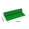 Indoor and Outdoor Artificial Green Clearance Grass Area Rug 118.11" x