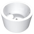 thumbnail image 5 of HEATGENE 41" Acrylic Freestanding Bathtub Contemporary Soaking Tub Easy to Install UPC Certified Drain & Overflow Assembly Included - Black Drain, 5 of 6