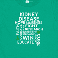 thumbnail image 4 of Inktastic Kidney Disease Awareness Month Boys or Girls Baby T-Shirt, 4 of 5