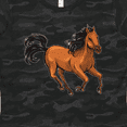 thumbnail image 4 of Inktastic Wild mustang horse galloping Women's T-Shirt, 4 of 5