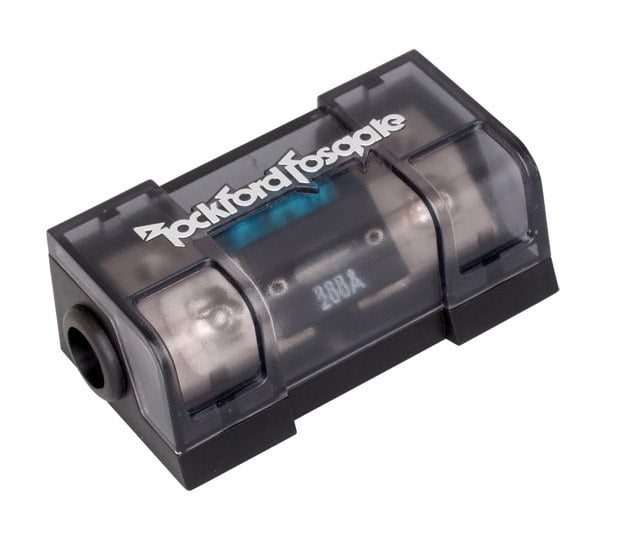Maxi Fuse Holder for 1//0 or 4 AWG Wire Rockford Fosgate RFFANL Inline ANL
