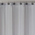 thumbnail image 4 of SKL Home Rideau de Douche en Tissu Marelle par Saturday Knight Ltd., Gris, 4 of 4
