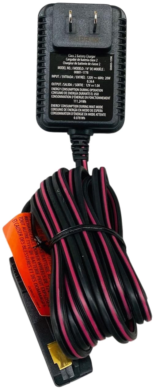 Power Wheels 00801-1778 Charger, 12 Volt