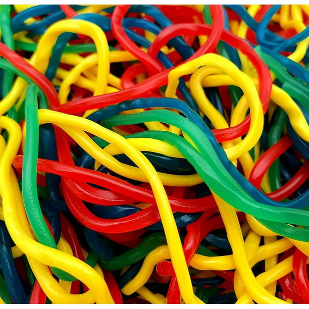 Gustaf's Licorice Rainbow Laces, NONGMO Fruity Candy Strings, Bulk