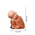 thumbnail image 3 of QTOCIO Small Decoration Zen Monk Home Decoration Living Room Tea Table Doll Doll Cure Department Decompression, 3 of 7