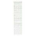thumbnail image 2 of SAFAVIEH Berber Fringe Vinal Aztec Shag Runner Rug, Ivory/Sage, 2'2" x 8', 2 of 11