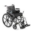 Invacare Corporation TREX28P Tracer EX2 Manual Wheelchair - 18" x 16", Perm Arms