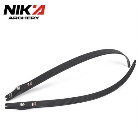 1Set NIKA ARCHERY N3 Recurve Bow ILF Limbs Progress Series 22-46 Lbs(Small standard 4C ox head)N3 Carbon Fiber Limb