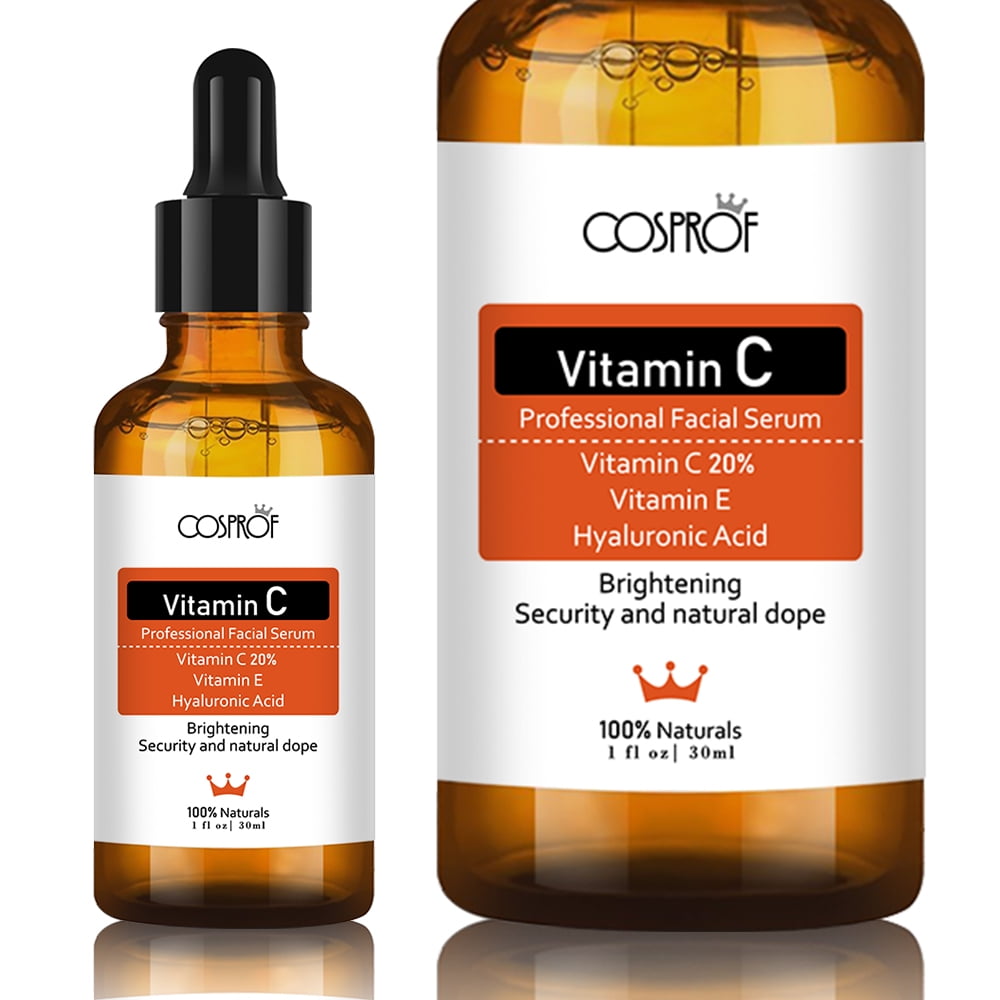 Pure Vitamin C Serum Hyaluronic Acid Anti Wrinkle Acne Scar Anti Aging