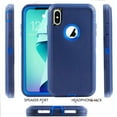 thumbnail image 3 of Heavy Duty Rugged Shockproof Cover Case With Belt Clip for iPhone X XS XR MAX, 3 of 12
