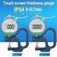 thumbnail image 4 of 0.01mm 0-12.7mm High-Precision Digital Thickness Gauge Meter IP54 Waterproof and Dustproof Electronic Micrometer, 4 of 5