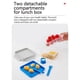 thumbnail image 5 of Microwave Heating Lunch Box Sealed Double-layer Partition Lunch Box Portable Fruit Preservation Box With Rice Lunch Box Fruit Box, 5 of 5