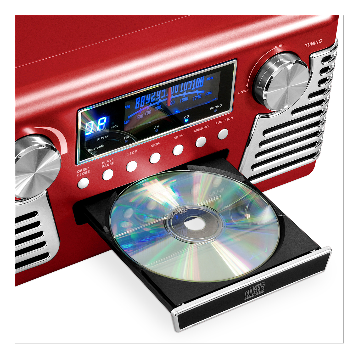 Victrola Haley Retro Bluetooth Record Player - image 3 of 5
