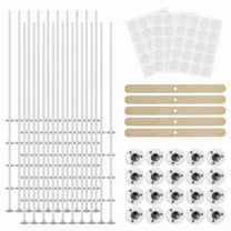 Candle Wicks (Pack Of 100), 15 Cm Wicks for Candles , Odourless Candle Wicks for Candl y11644