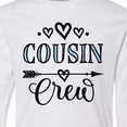 thumbnail image 4 of Inktastic Cousin Crew Long Sleeve Youth T-Shirt, 4 of 5