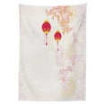 thumbnail image 3 of Ambesonne Pastel Tablecloth Rectangular Table Cover, Chinese New Year Concept Art, 52"x70",, 3 of 4