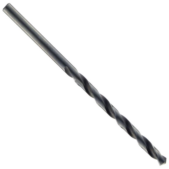 Precision Twist R18 High Speed Steel Jobber Drill Bit, Black Oxide Finish, Round Shank, Spiral Flute, 118 Degree Point Angle, 31 (Pack of 12)