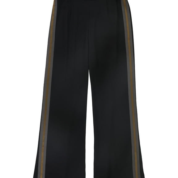 Nanette Lepore Womens Striped Casual Trouser Pants, Black, 0