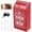 Red, variant on Metal Cash Box for Farm Stand Wall Mounted Cash Money Box with Lock & Slot 10.24" x 5.7" x 2.95"
