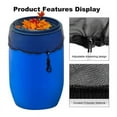 thumbnail image 6 of Mesh Cover for Rain Barrels, 4 Pcs Rain Barrel Netting Screen with Drawstring for Protecting Fallen Leaf Debris, 6 of 6