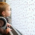 thumbnail image 4 of Cortina de tela para ventana de coche con 2 ventosas | Parasol ajustable para ventana trasera de coche, SUV, minivan y MPV | Funda de tela suave que mantiene a los niños frescos y cómodos, 4 of 5