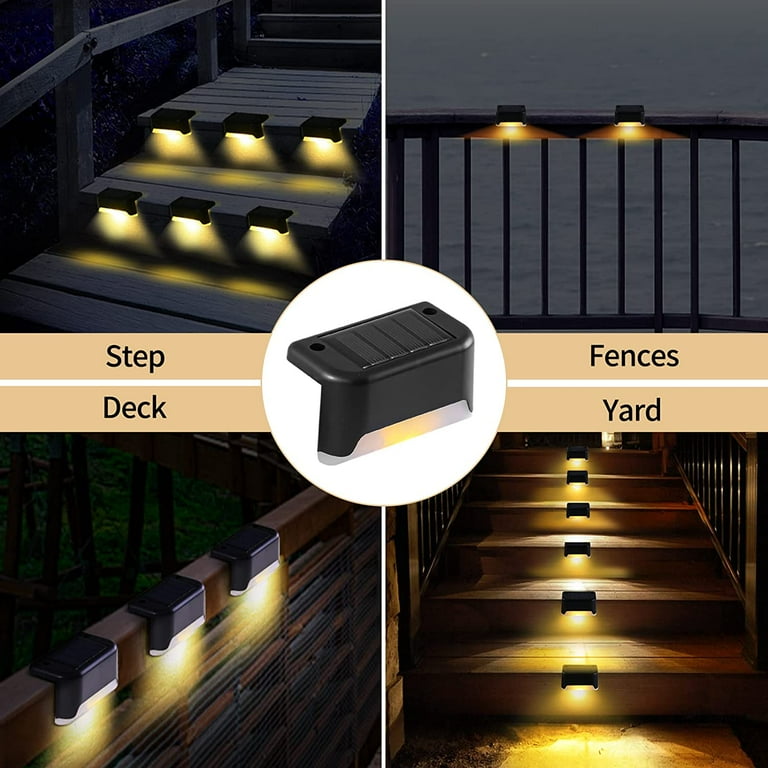 Solar lights for balcony cheap railing